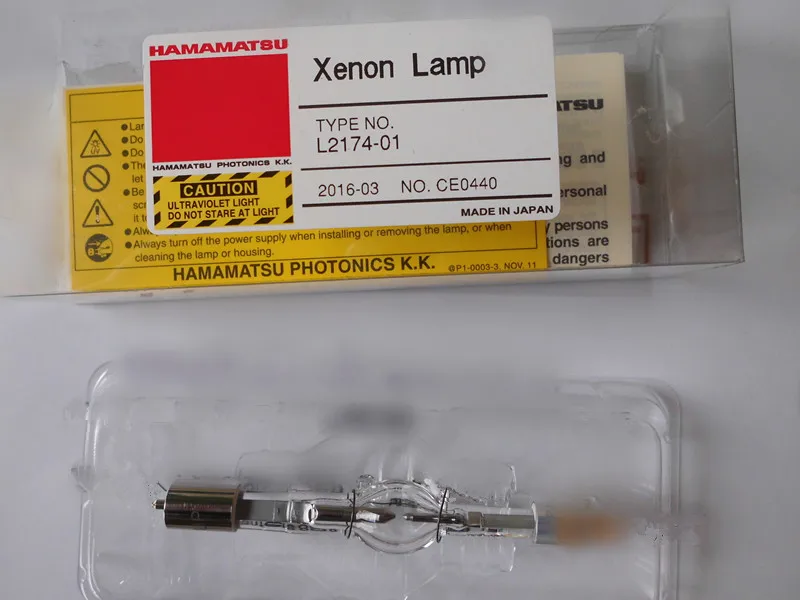 Xenon lamp for spectroscopic ellipsometer HAMAMATSU L2174-01 UV lamp 1000（h）h 150（W）W