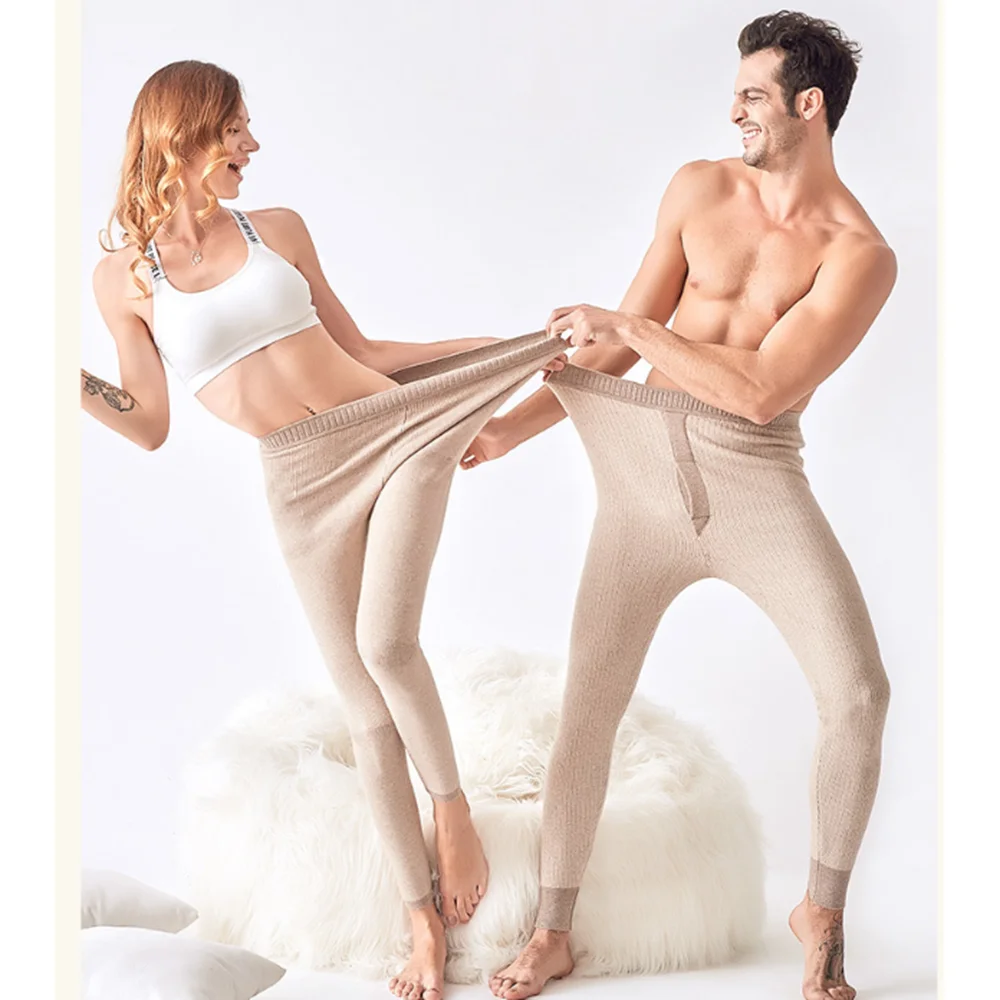 97% kasjmier lange onderbroek thermisch heren ondergoed thermo kleding mannen wol winter verwarm dames legging broek kleren slip kleding vrouw thermobroek panty ondergoed thermokleding underware warme merino wol termo