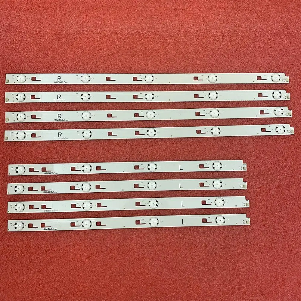 Tira LED para SONY, XBR49X707D, XBR-49X700d, XBR-49X705D, XBR-49X700, KD-49X8005, KD-49X8005C, LC490EQY-SH, SVY490A23, 5LED _ R L