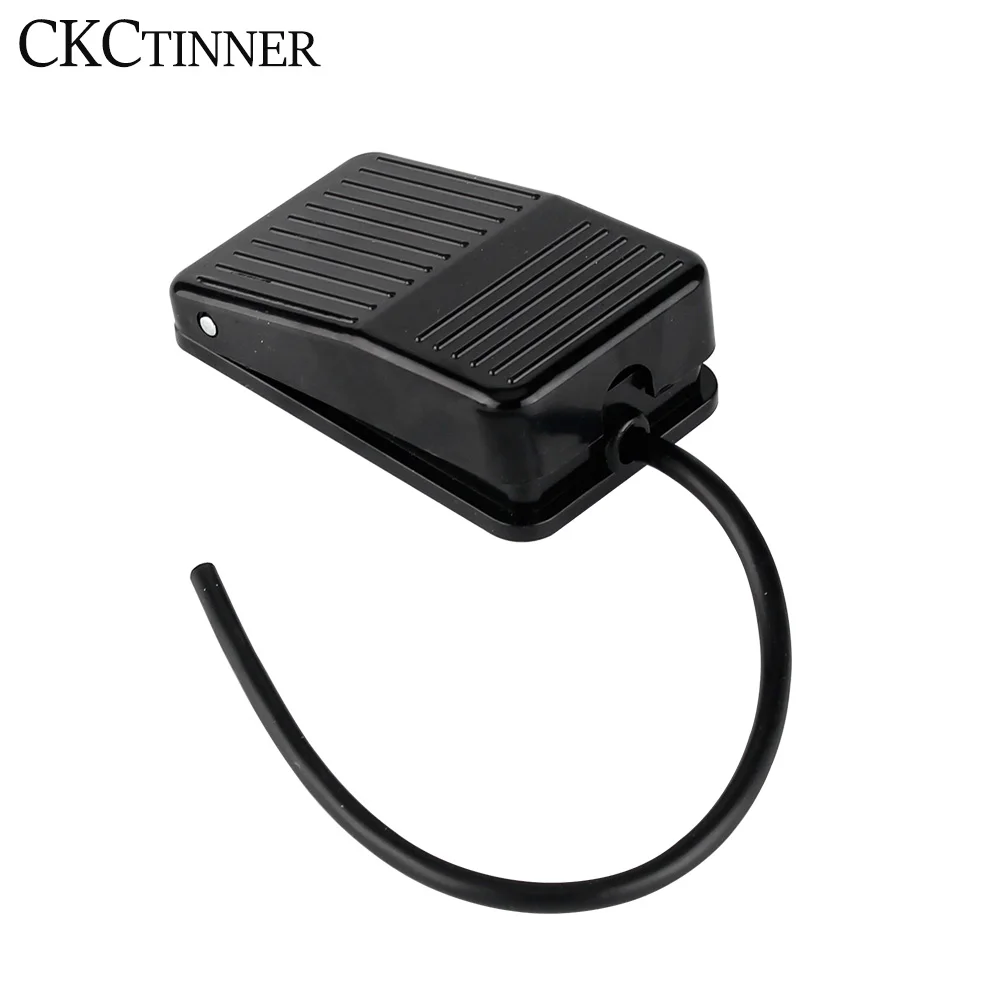 1pcs Plastic Electric Foot Pedal Switch SPDT on off 1NO 1NC Nonslip Metal Momentary Foot Power switch AC250V 10A