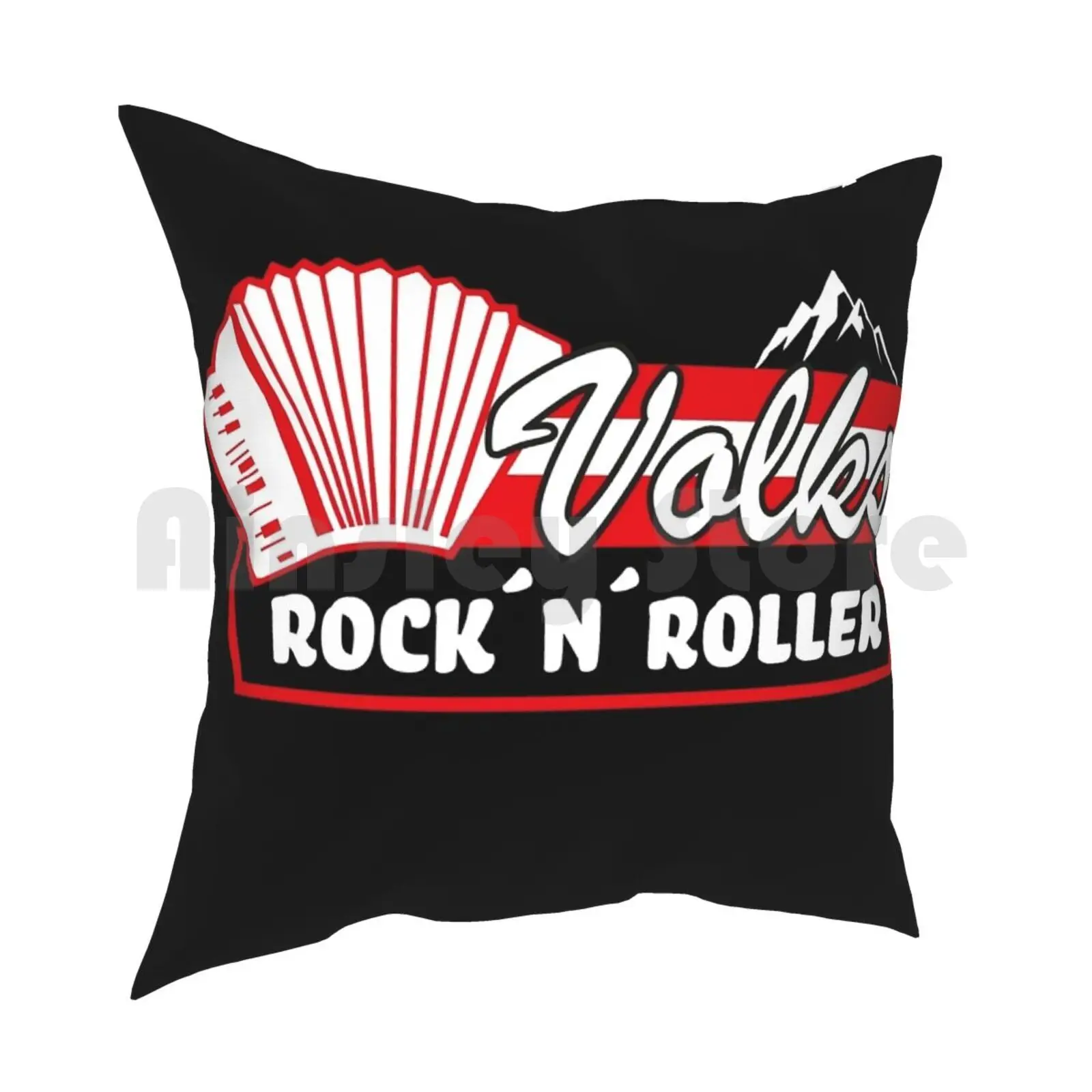 Volks Rock'N'Roller-Andreas Fanshirt Pillow Case Printed Home Soft DIY Pillow cover Folk Rocknroller Schlager Music Bat