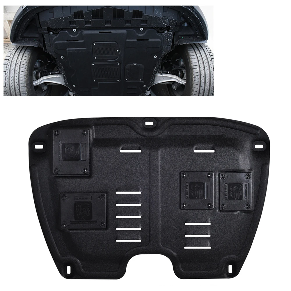 

For Toyota Asiason 2013-2019 Under Engine Guard Board Splash Shield Mud Fender Plate Cover Black Car Mudflap Mudapron Mudguard