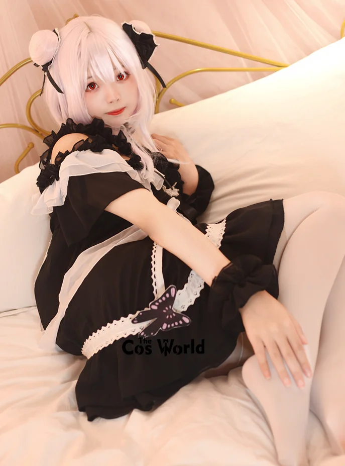 Virtual YouTuber VTuber Hololive Uruha Rushia ชุดอะนิเมะคอสเพลย์เครื่องแต่งกาย