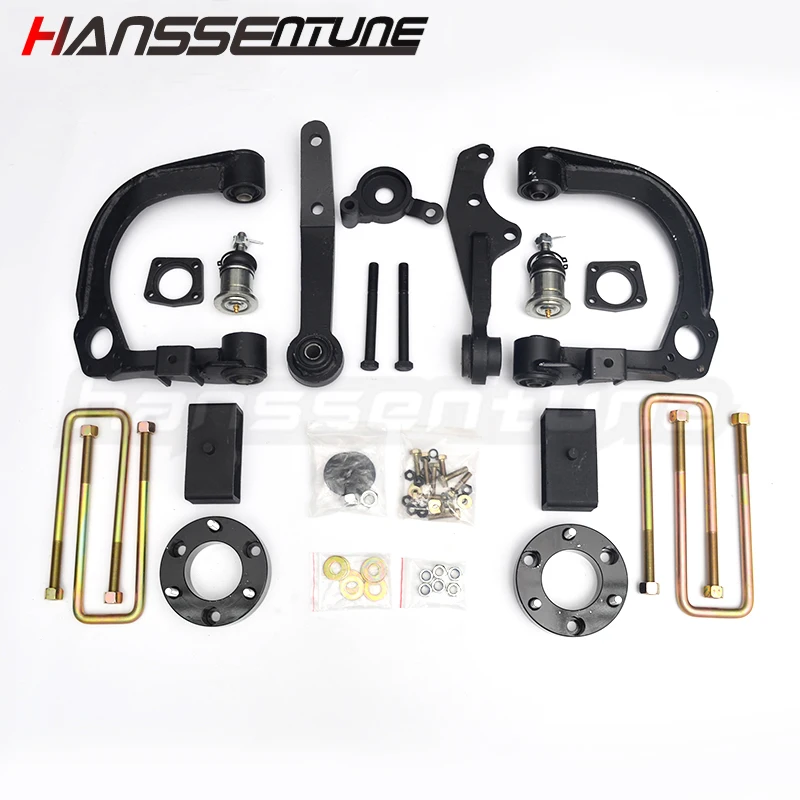 HANSSENTUNE 4x4 Accessories 3 inch Control Arm Lift Diff Drop Kits For 2005-2016 Hilux Vigo