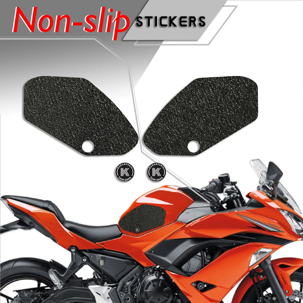 

ADESIVI 3D Sticker Decal Emblem Protector Tank Pad Tank grip For KAWASAKI 2017-2018 NINJA 650 ABS/ KRT EDITION Z650 ABS