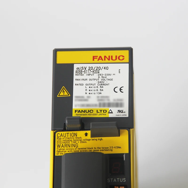 A06B-6117-H304 Fanuc Servo Amplifier Module For CNC Controller Tested Ok A06B6117H304