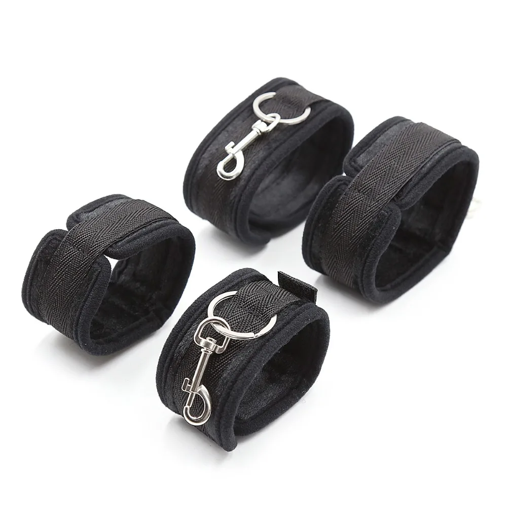 Sex Furniture Handcuffs Ankle Cuffs BDSM Bondage Set Restraint Gear Open Leg Fetish Adult Sex Toys For Couples Games Sex Product