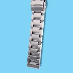 Stainless Steel Watch Band Strap  Men Metal Watchband Link Bracelet 22mm Accessories For Automatic Watch Band