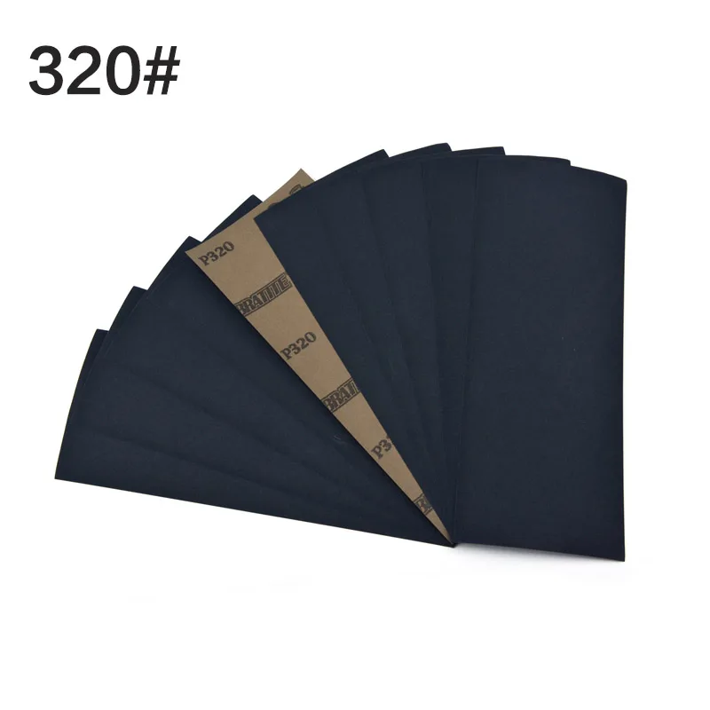 48 Chiếc 9 "X 3.6" Khô Ướt Giấy Nhám 320 Đến 10000 Các Loại Xay Cho Nội Thất Gỗ Hoàn Thiện, kim Loại Chà Nhám Và Bóng Ô Tô