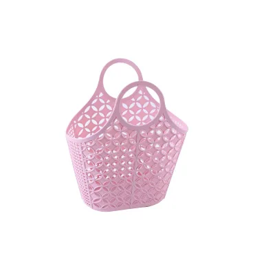 Soft plastic hand basket, Bath Basket, storage baskets, shopping basket