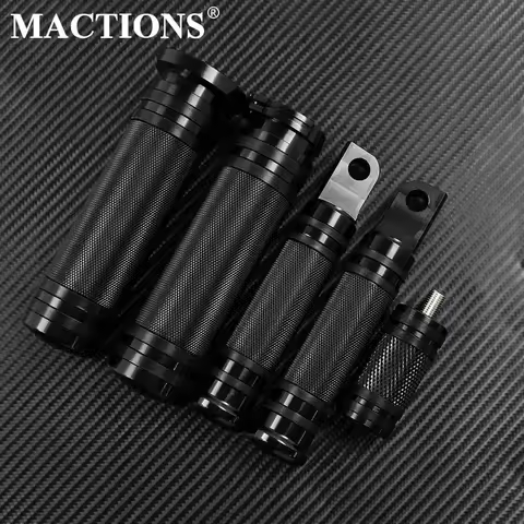 Handle Bar Grips+Footrest Foot Pegs+Shifter Peg Nail CNC For Harley Sportster XL883 1200 Touring Roadking Dyna Breakout Softail