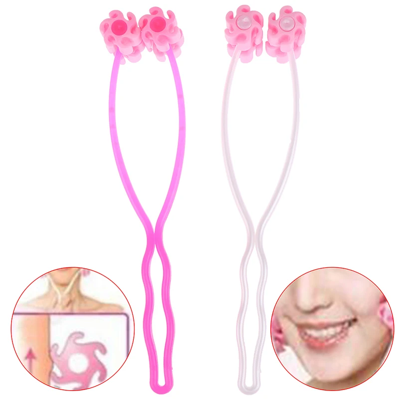 1PCS Plum-shaped Roller Massager Anti Wrinkle Face Slimmer Massage Massager Roller Facial Slim Up Beauty Care Tool