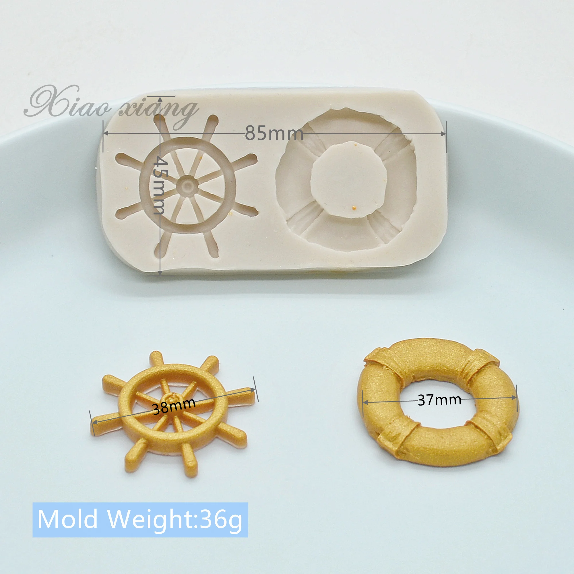 Rudder And Lifebuoy Shape Silicone Cake Molds For Baking Fondant Chocolate Mould Cake Decorating Tools Accessories For Kitchen