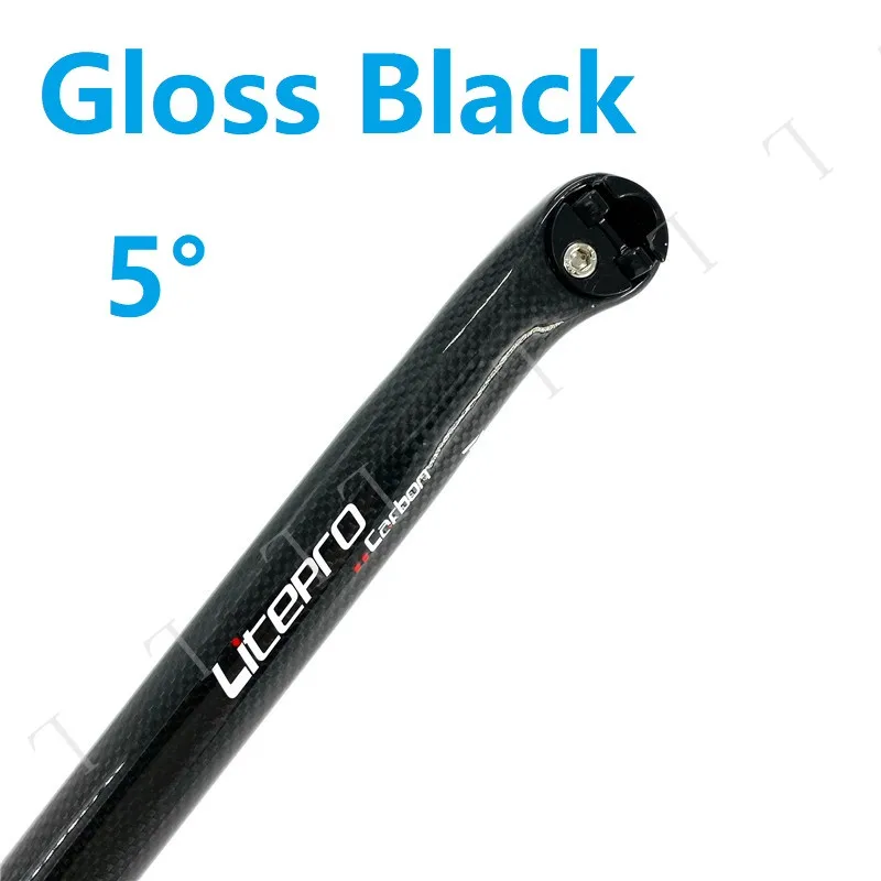 LiteProカーボンシートポスト33.9mm Litepro 折りたたみ自転車 カーボンファイバー シートポスト 33.9mm
