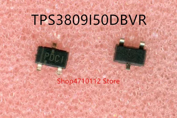 

10PCS/LOT NEW TPS3809I50DBVR TPS3809I50 TPS3809 MARKING PDCI SOT-23