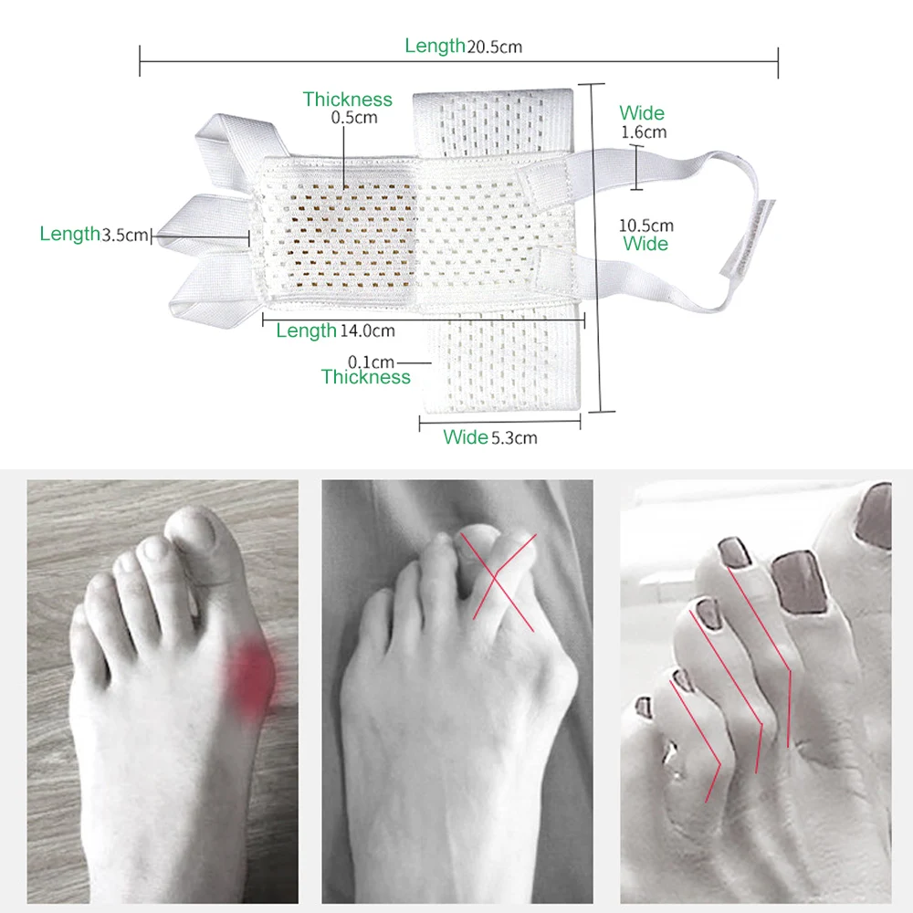 1Pcs Toes Spreaders Straightening Separators for Therapeutic Relief from Bunions, Plantar Fasciitis, Hammer Toes, Claw Toes