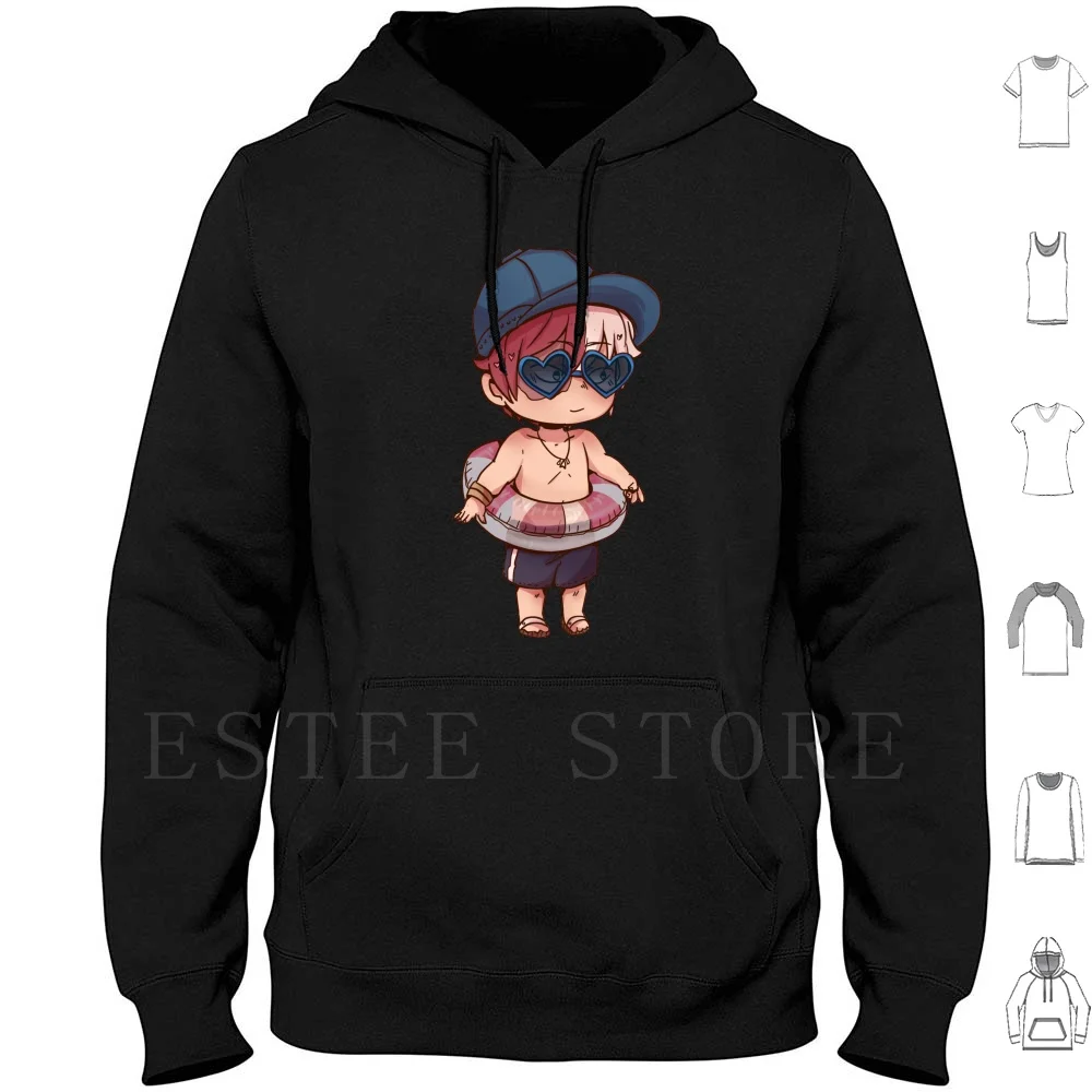 Summer Todoroki Shouto Hoodies Long Sleeve Mha Bnha Todoroki Shouto Shoto Todoroki Todoroki Anime