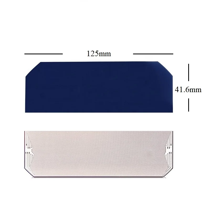 100 sztuk Sunpower monokrystaliczne elastyczne ogniwa słoneczne 125mm * 41.6mm diy elastyczny panel słoneczny