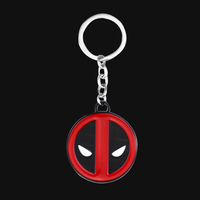 Marvel X-men Deadpool Keychain Alloy Keychains Pendant Key Chain Key Ring Men Jewelry Cosplay Accessories