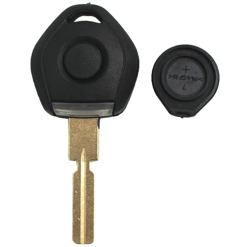 for Bmw Car Key Shell Remot Fob 4 Track Blade Transponder Key Blank Fob For BMW 3 5 7 Z3 E36 E34 E38 E39 with LED light