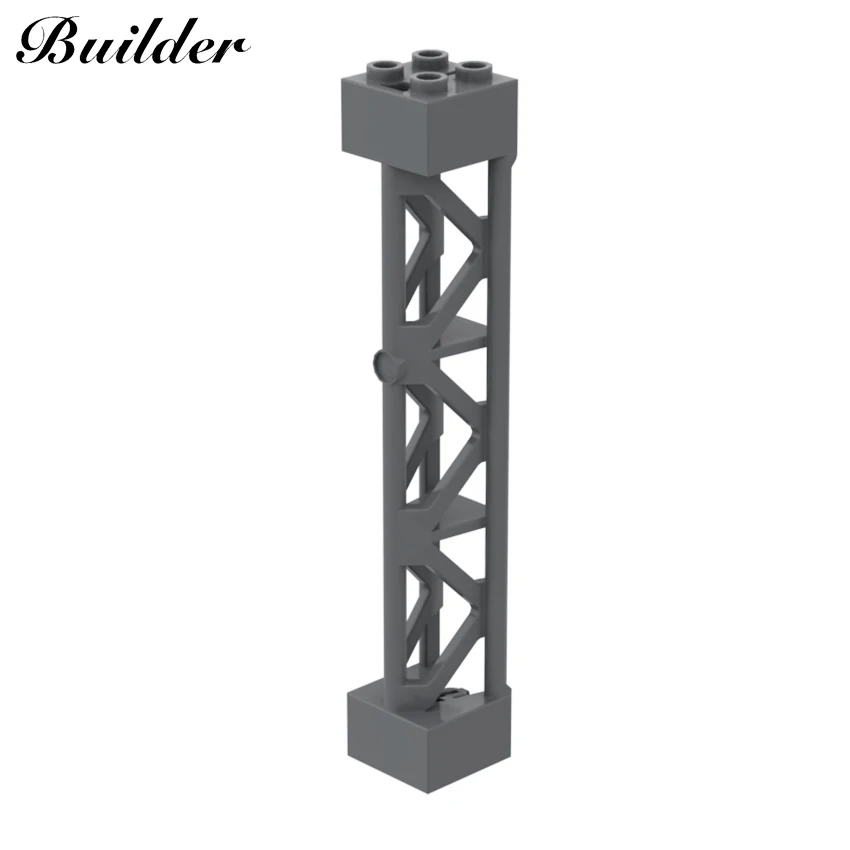 Little Builder 95347 58827 Building Blocks Part Column Train Track Support Frame DIY Assembles Educational Particles Toys