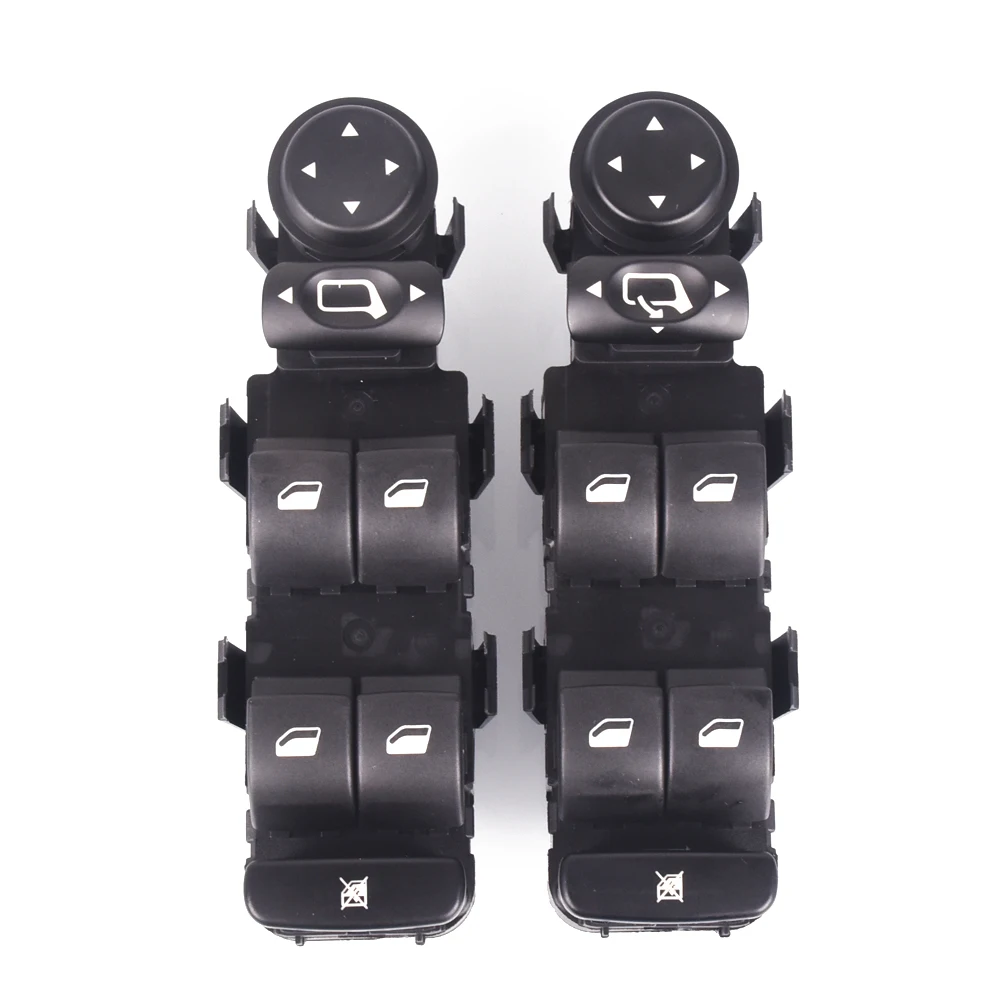 Elektryczny panel przełącznika lusterek szyby głównej 9 pinów dla Citroen C4 2004-2010 6554.HA 6554HA
