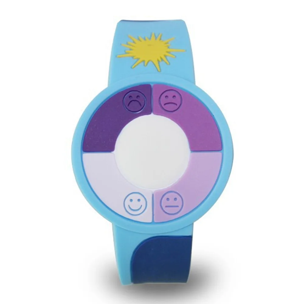 GREENWON-reloj con Monitor Solar, pulsera de PVC, prueba de intensidad ultravioleta, probador UV, productos de sombrilla, protección de la piel