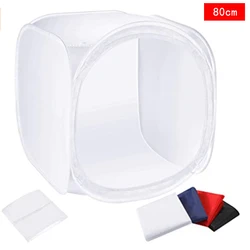 80cm photography tent soft box with 4 color background cloth Photo Studio soft box Shooting Tent Softbox Photography light shed