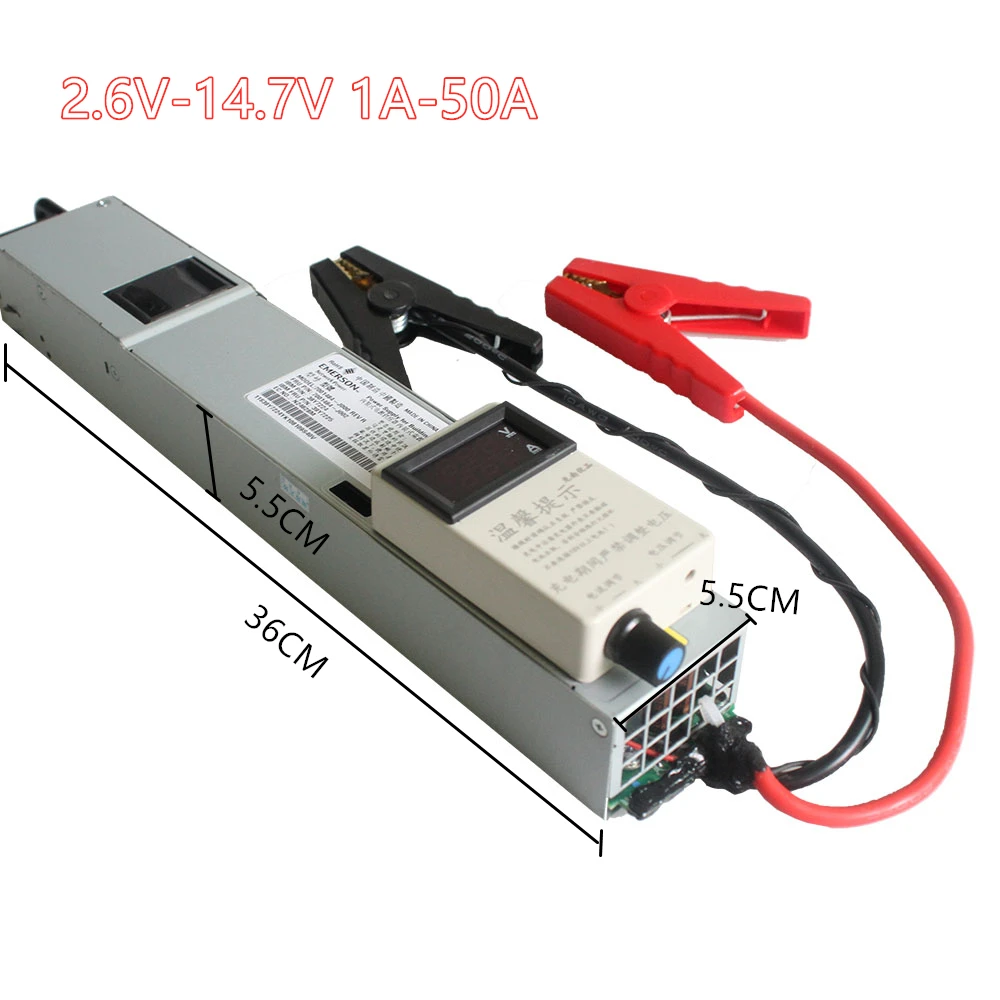 Voltage Current Adjustable Lifepo4 Lipo Li-ion Lithium Battery Charger 3.65V 4.2V 8.4V 12V 12.6V 14.6V 75A 50A Display 2S 3S 4S