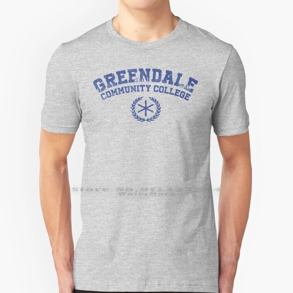 Greendale Community College 100% Cotton T Shirt Britta Human Beings Joel Mchale Troy Barnes Donald Glover Greendale Community