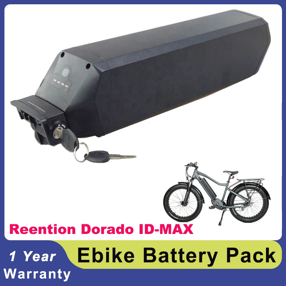 

Reention Dorado Max 36V 28Ah 48V 16Ah 21Ah Lithium ion Battery Ebike Rechargeable Inner Battery AKKU For surface 604 Qwic bike