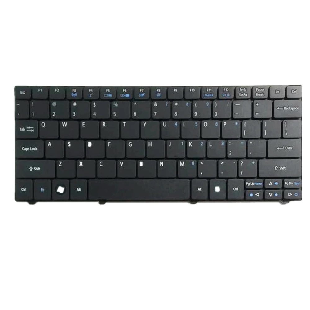 Laptop Keyboard For ACER For Aspire 4810T 4810TG 4810TZ 4810TZG Black US United States Edition