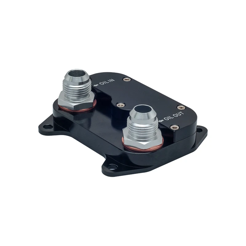 Auto oil sandwich Oil Cooler take off plate for Audi VW for Skoda Seat 1.6TDi and 2.0TDi
