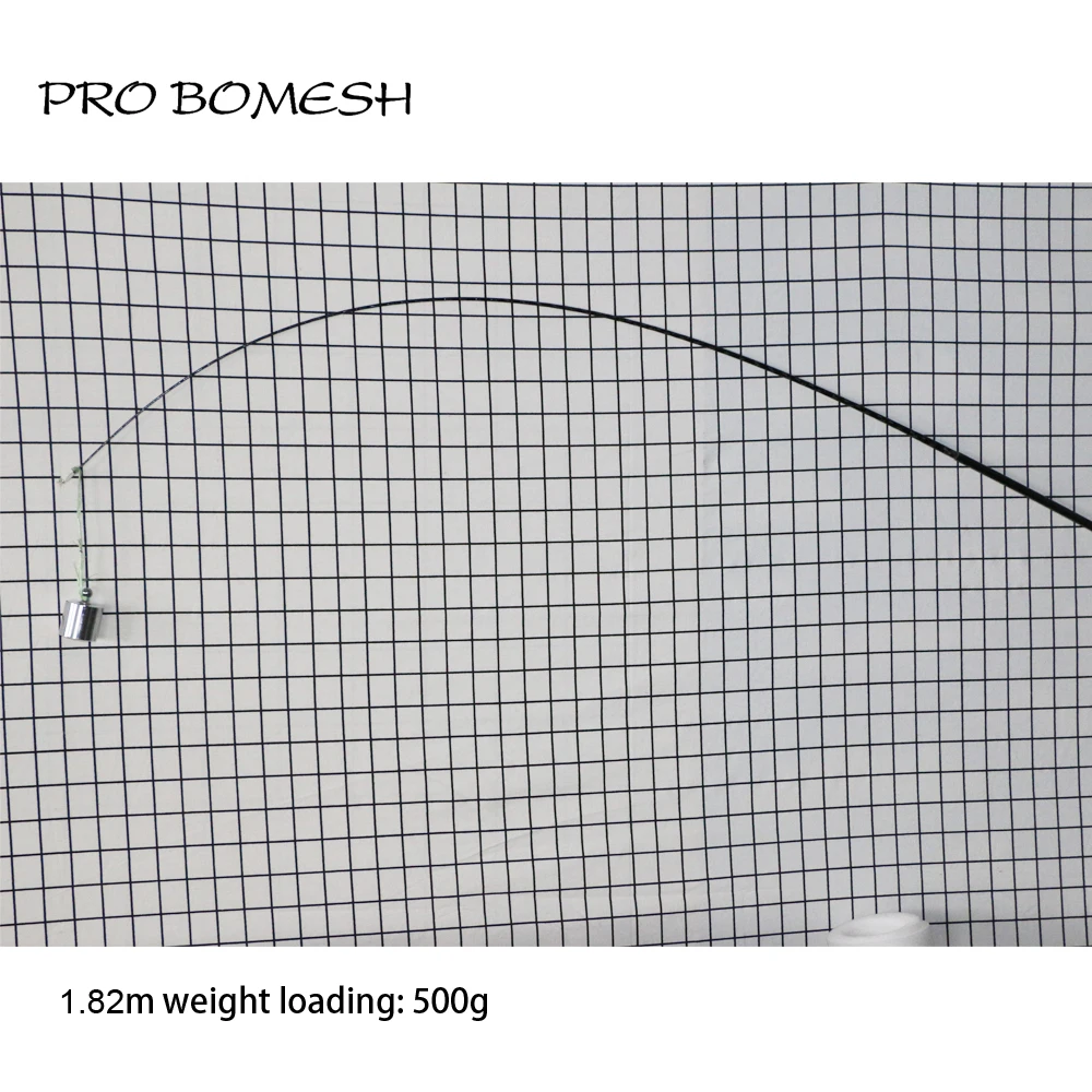 PROBOMESH 2 Blanks 1.82m/6ft 1.97m/6ft6 Butt Joint Xrays Wrapping Carbon Fiber Boat Rod Jigging Rod Blank DIY Fishing Rod Repair