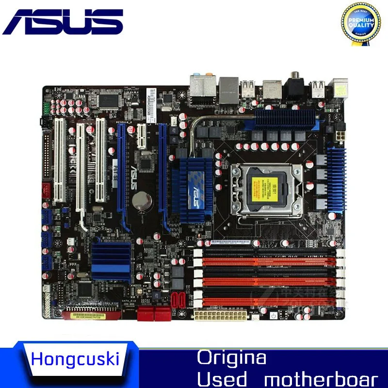 For ASUS P6T SE LGA1366 Used original motherboard Socket LGA 1366  DDR3 24GB X58 Desktop Motherboard