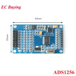 ADS1256 24bit 8 Channel ADC AD Module High Precision 30ksps ADS1256IDB ADC Collecting Data Acquisition Board 5V SPI Interface