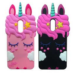 Soft Silicone Case for LG Q Stylo 4, Cute Cartoon Animal Rubber Mobile Phone Back Cover Skin for LG Q Stylus Plus, Q710MS, 3D