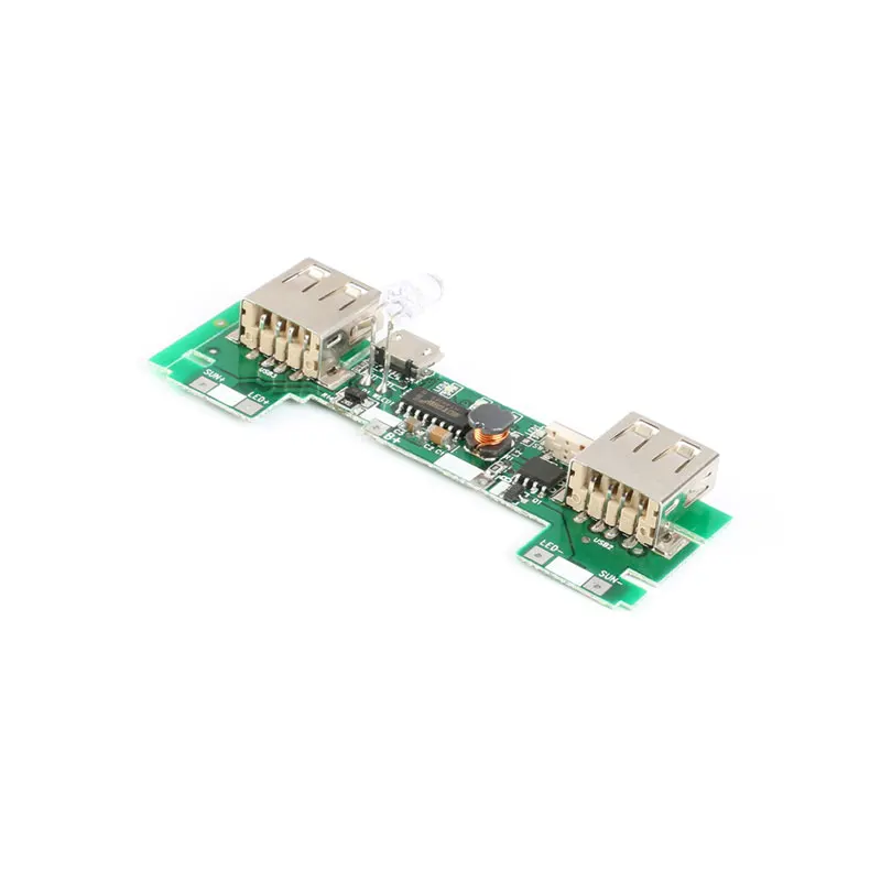 USB 5V 2A Mobile Power Bank Charger Module Lithium Li-ion 18650 Battery Charging Board LED Indicator New Version