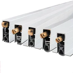 U Shape Wooden Door Bottom Bedroom Automatic Lifting Soundproof Sealing Strip Dust Proof Isolation Temperature Sealing Strip