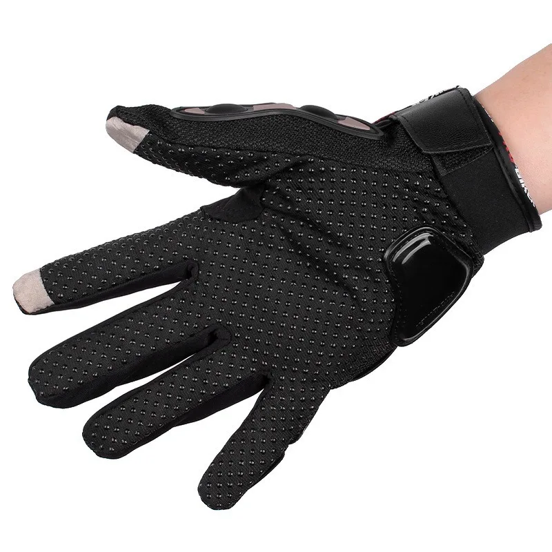 Luva esportiva para motocicleta, proteção para tela sensível ao toque, curta, para ktm, husqvarna, husaberg, harley davidson, yamaha