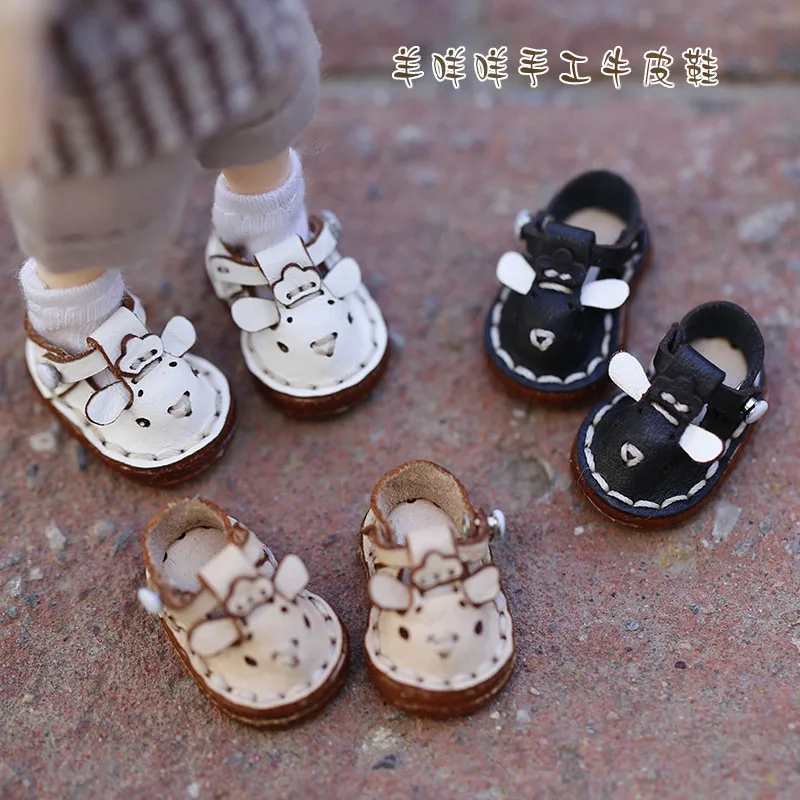 

Ob11 Doll Shoes Cute Sheep Bleating Casual Shoes Doll Clothing Accessories for YMY, GSC Body, Body9, Obitsu 11, 1/12bjd Shoes