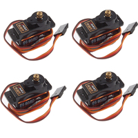 4pcs/lot EMAX ES08MDII ES08MD II Digital Servo 12g/ 2.4kg/ High-speed Mini Metal Gear for Racing Drone Skywalker X8 Airplane