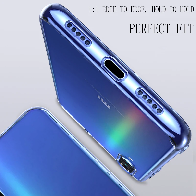 Luxury Clear Case For Xiaomi Mi A1 A2 A3 8 9 Lite Se 10 Pro Transparent Silicone Soft Case For Mi Note 10 Lite 6 6x 5x Fundas image 3