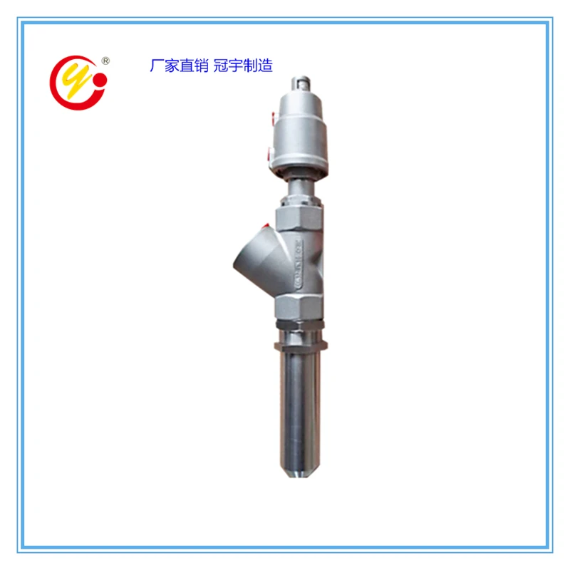 

Direct Manufacturer Automatic liquid filling machine accessories DN25 barrel water Stainless steel drip proof filling valve