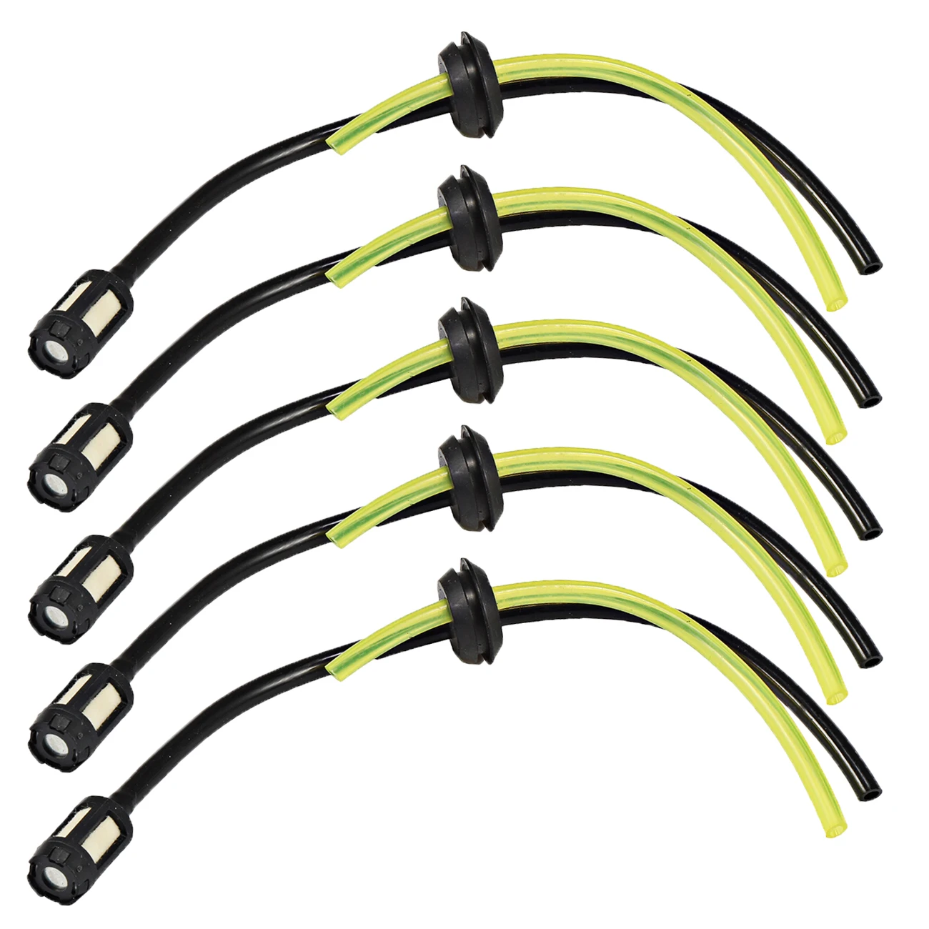 Linha de filtro de combustível de 2 furos kit para stihl honda trimmer weedeater ventilador