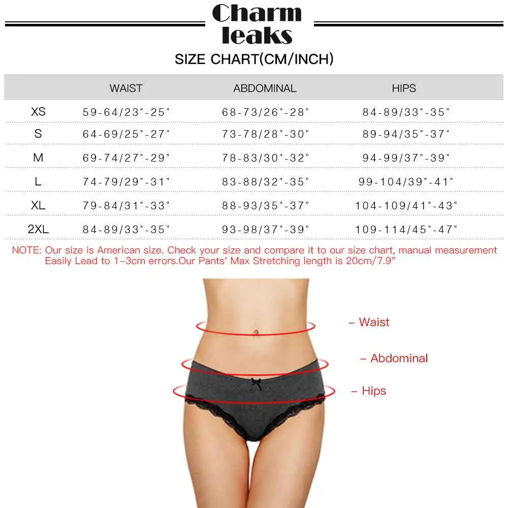 Charmleaks Women Panties Cotton Unederwear Soft Strech Comfort Solid Cozy Panties Ladies Bow Tie Mid Waist Pack of 4