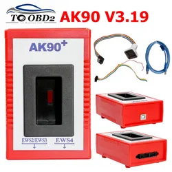 Latest V3.19 AK90 For BMW AK90+ AK 90 Key Programmer Tool For All BMW EWS AK 90 Key Maker AK-90 FOR BMW EWS 1995-2005