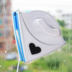 Double-Sided Glass Window Cleaner Triangle Multi-Function Double-Sided Magnetic Glass Cleaner Car Window Cleaning Tool