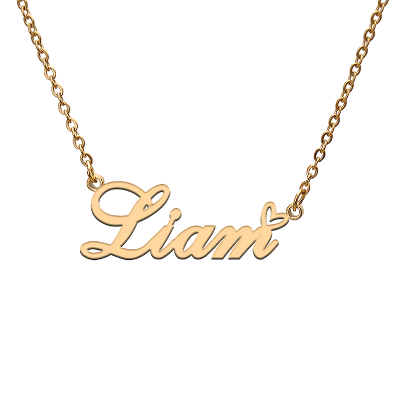 

Custom Personalized Name Necklaces for Liam Best Friends Birthday Christmas Mother Days Jewelry Gifts