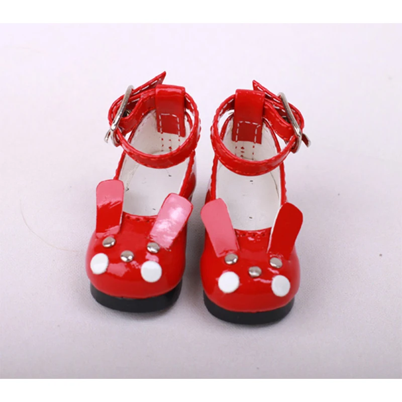 1/6 BJD schuhe kaninchen hohe ferse schuhe 4,5 cm puppe leder schuhe für 1/6 BJD YOSD schuhe puppe zubehör